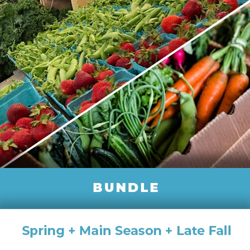 Spring, Main & Fall Farm Share Bundle